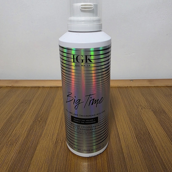 igk Other - 🆕 IGK | Big Time Volume and Thickening Mousse - Silver